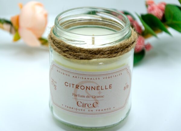 Bougie végétale Citronelle