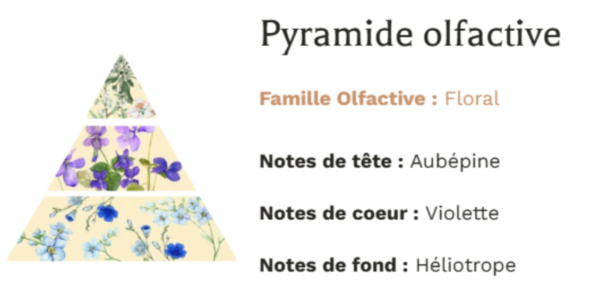 Pyramide Olfactive Bougie Végétale